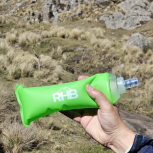 Botella flexible verde Soft Flask - 500ML