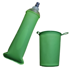 Combo Vaso flexible y Botella flexible de 500ML Soft Flask